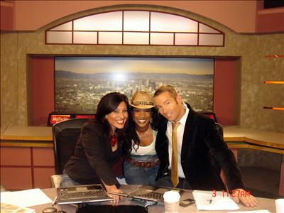 Miko Marks at CBS TV-13 San Diego Miko Marks at CBS TV-13 San Diego